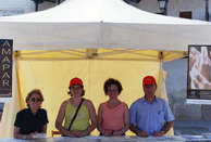 Stand en la Feria de Salud de Chinchón